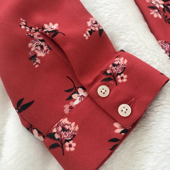 LOFT Petite Pink Floral Dress - Picture 2 of 3